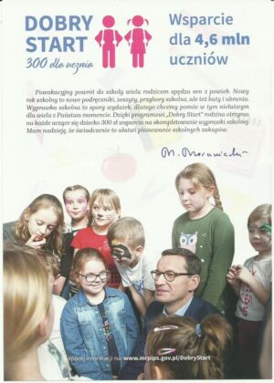 Uwaga Rodzice! Program “Dobry Start”