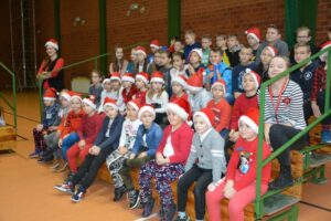 Mikołaj przybywa do szkoły