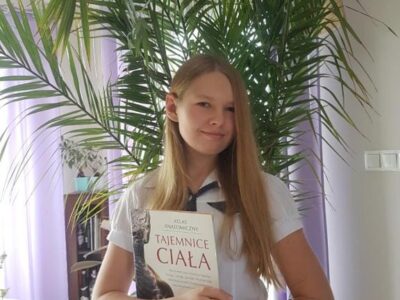 Paulina - laureatka konkursu biologicznego