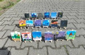 Warsztaty malarskie w 1c 🎨🖌