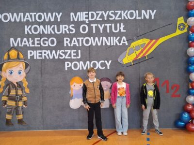Mali Ratownicy z 2a