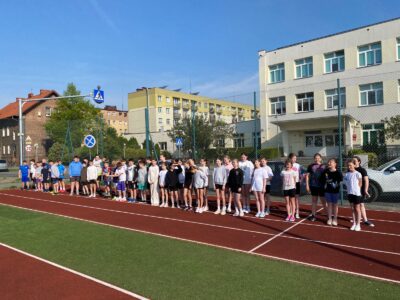 Bieg po zdrowie - Czwartoklasiści